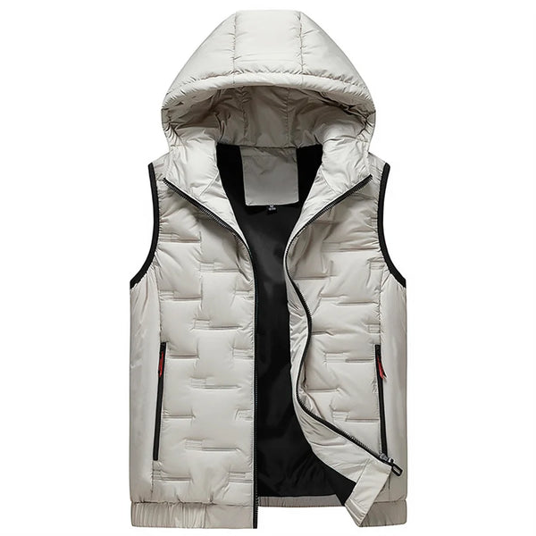 Men's Hooded Utility Vest