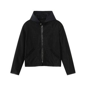 Men's Hooded Zipper Y2K Jacket