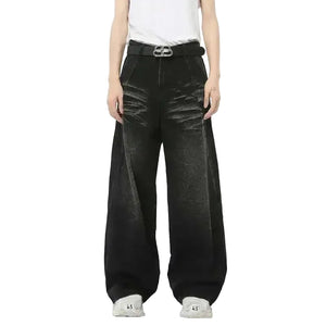Men's Jeans Casual Washed Y2K