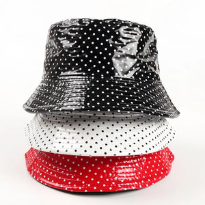 Men's Leather Bucket Hat