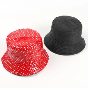 Men's Leather Bucket Hat