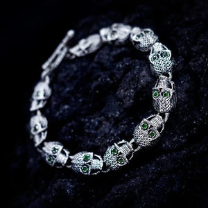 Mens Skull Bracelet