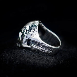 Mens Skull Ring