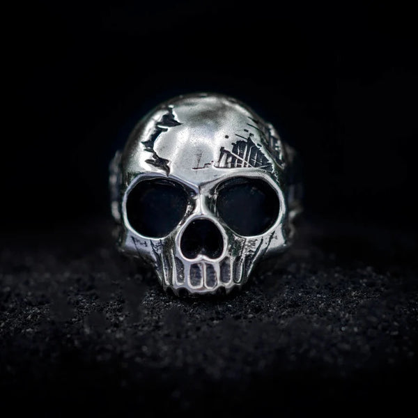 Mens Skull Ring