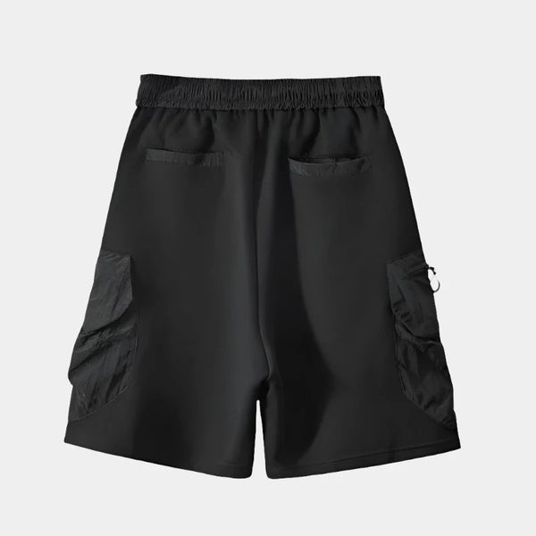 Men's Tide Dark Patchwork Shorts