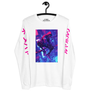 Men's White Long Sleeve Shirt