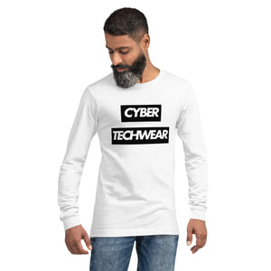 Men's White Long Sleeve T Shirt