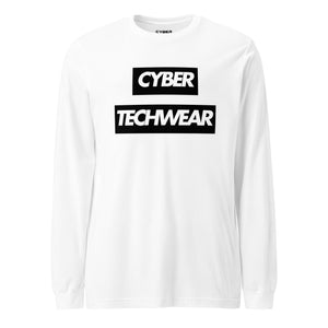 Men's White Long Sleeve T Shirt