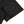 Detail of the black short sleeve hem and the topstitched seam on the jacquard mesh gym shirt