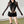 Mesh Back Skinny Bodysuit — women's black skinny bodysuit with a sheer mesh back panel