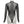 Mesh Back Skinny Bodysuit — women's black skinny bodysuit with a sheer mesh back panel