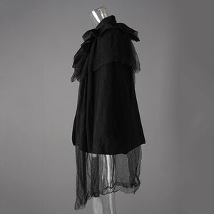 Mesh Blazer Spring Jacket Women