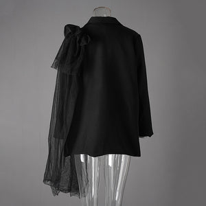 Mesh Blazer Spring Jacket Women
