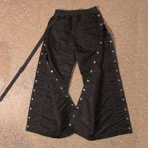 Metal Buckles Cyberpunk Pants