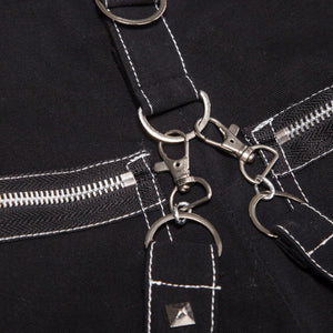 Metal Chain Cyberpunk Pants