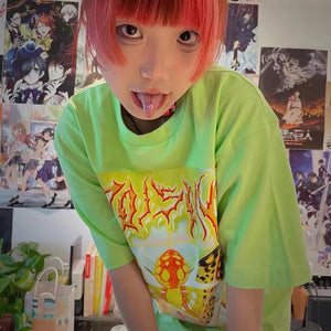 Metal Cyber Chic Y2K Top