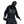 Metal Rib Zippers Techwear Hoodie - product view on white background