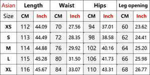 Metal Ring Baggy Jeans Y2k