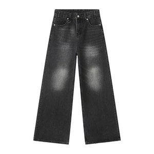 Metal Ring Baggy Jeans Y2k