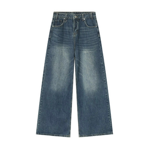 Metal Ring Baggy Jeans Y2k