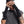 Metal Rivet Techwear Streetwear Gloves - product view on white background