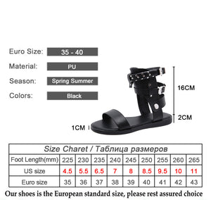 Metal Studded Sandals Shoes Y2K