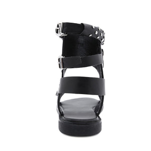 Metal Studded Sandals Shoes Y2K