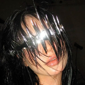 Gothic metal thorn techwear face mask