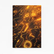 Metallic Cyberpunk Art