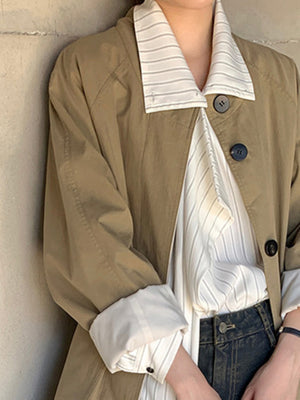 Mid-length Windbreaker Women Spring Jacket