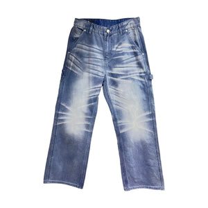 Mid Waist Denim Jeans Women's Y2K