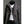 Dark grey Military Field Jacket on a mannequin over a graphic tee, high collar and drawcord waist
