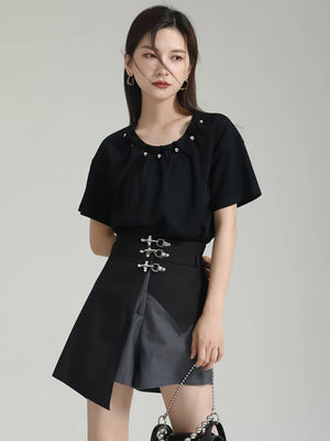 Mini Cargo Skirt Outfit