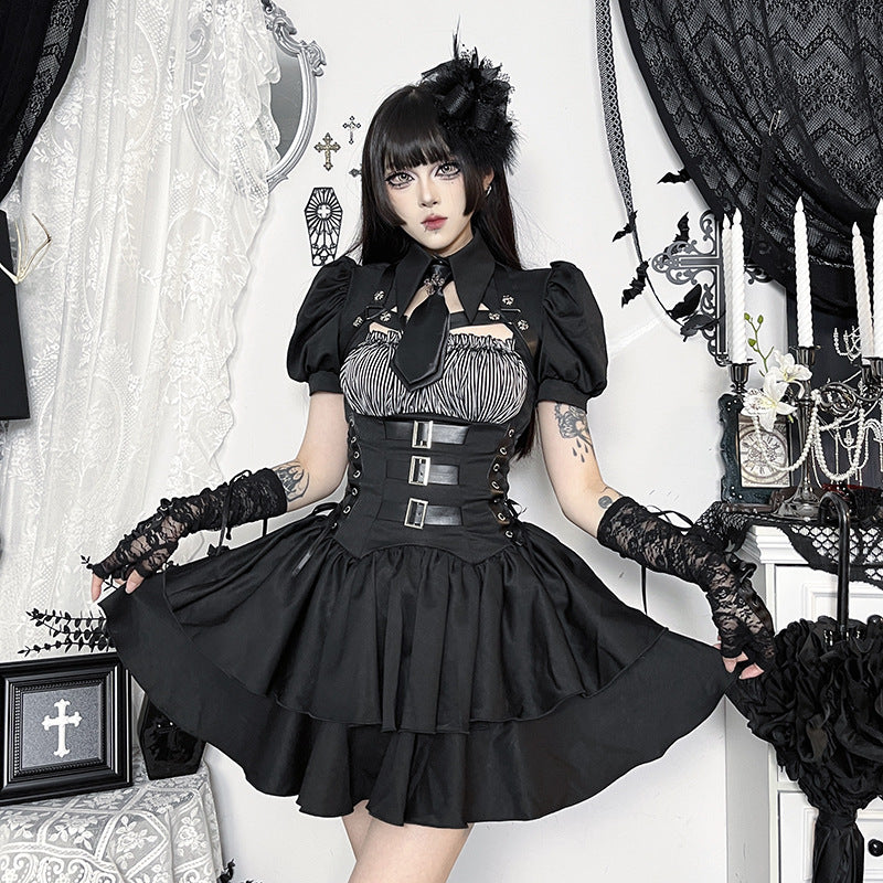 Mini Dress Gothic – Cyber Techwear