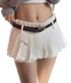 Mini Pleated Skirt Y2K