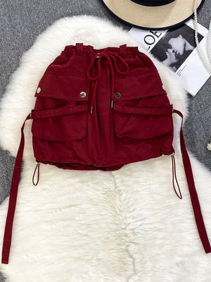 Mini Skirt With Cargo Pockets