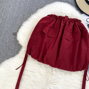 Mini Skirt With Cargo Pockets