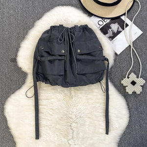 Mini Skirt With Cargo Pockets