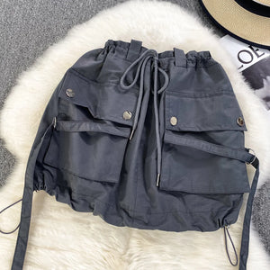 Mini Skirt With Cargo Pockets