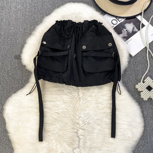 Mini Skirt With Cargo Pockets