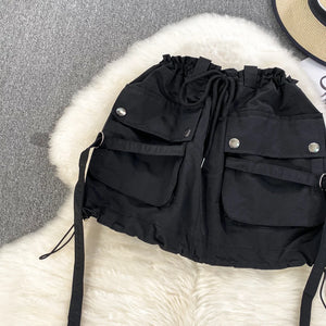 Mini Skirt With Cargo Pockets