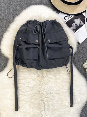 Mini Skirt With Cargo Pockets