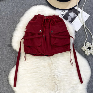 Mini Skirt With Cargo Pockets
