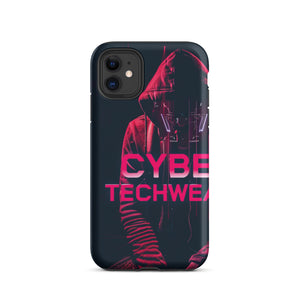 Minimalist iPhone orange case