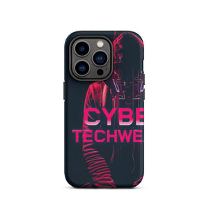 Minimalist iPhone orange case