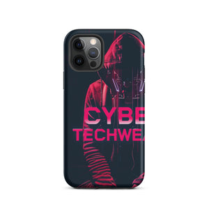 Minimalist iPhone orange case