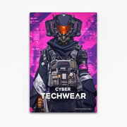 Modern Cyberpunk Art Decor