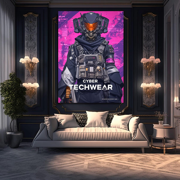 Modern Cyberpunk Art Decor | CYBER TECHWEAR®