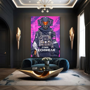 Modern Cyberpunk Art Decor | CYBER TECHWEAR®