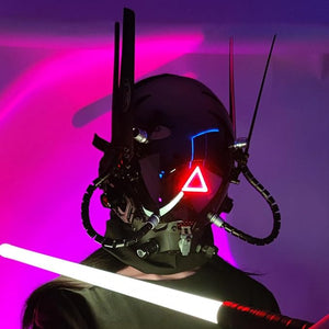 Modern Cyberpunk Helmet